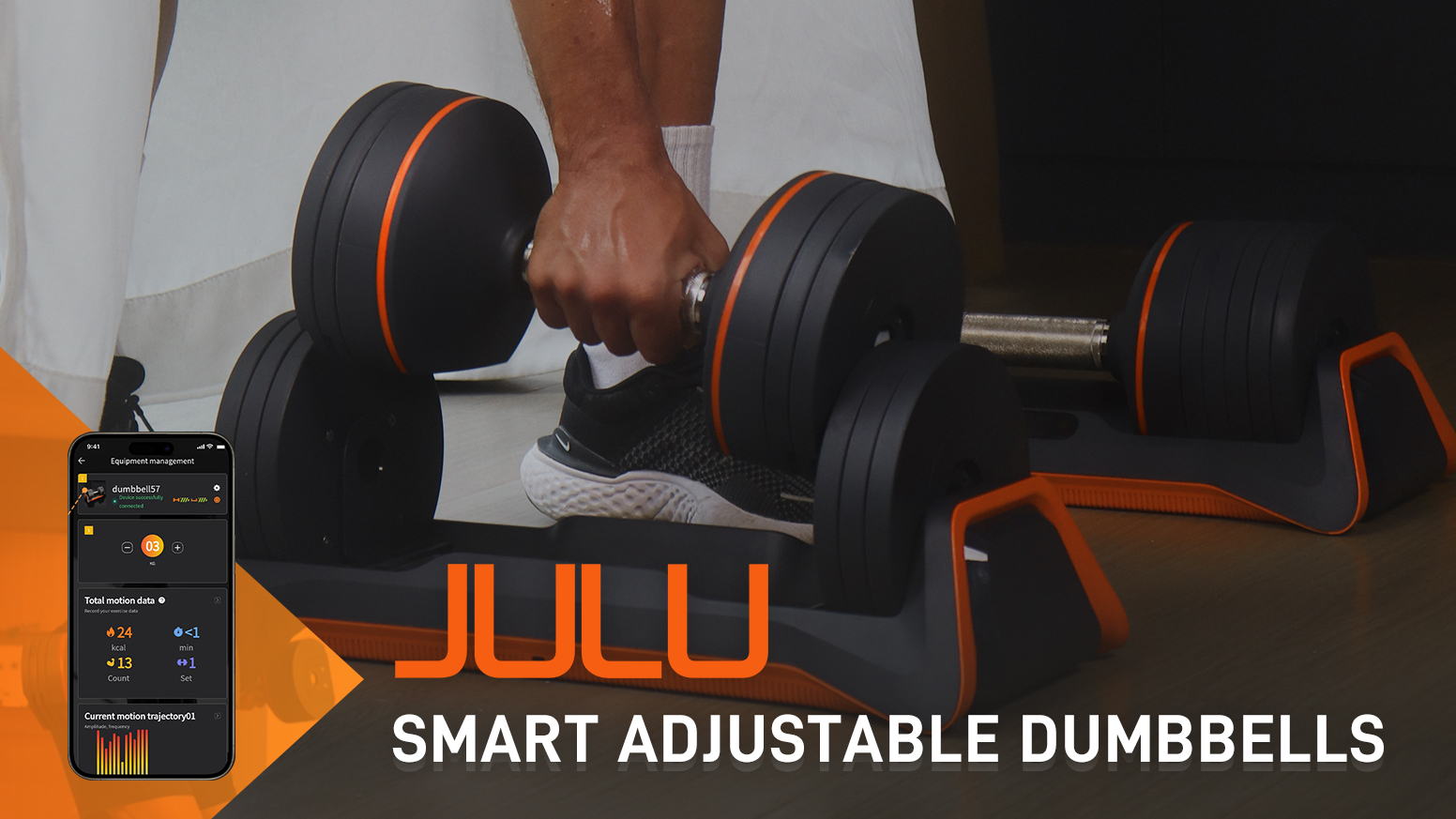 We're Live on Kickstarter! Back Our Innovative Smart Dumbbells Today!