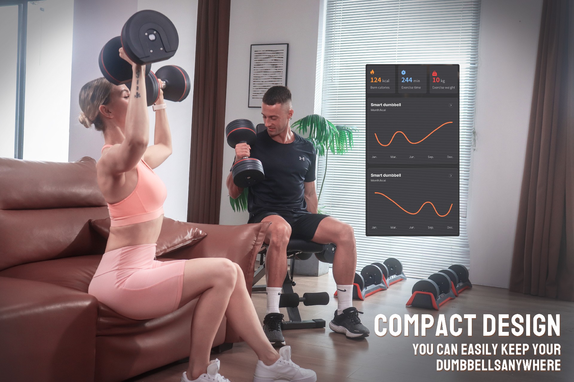 We're Live on Kickstarter! Back Our Innovative Smart Dumbbells Today!